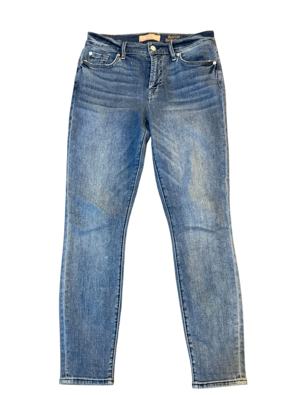 7 For All Mankind The Ankle Skinny Blair Jeans Size 29
